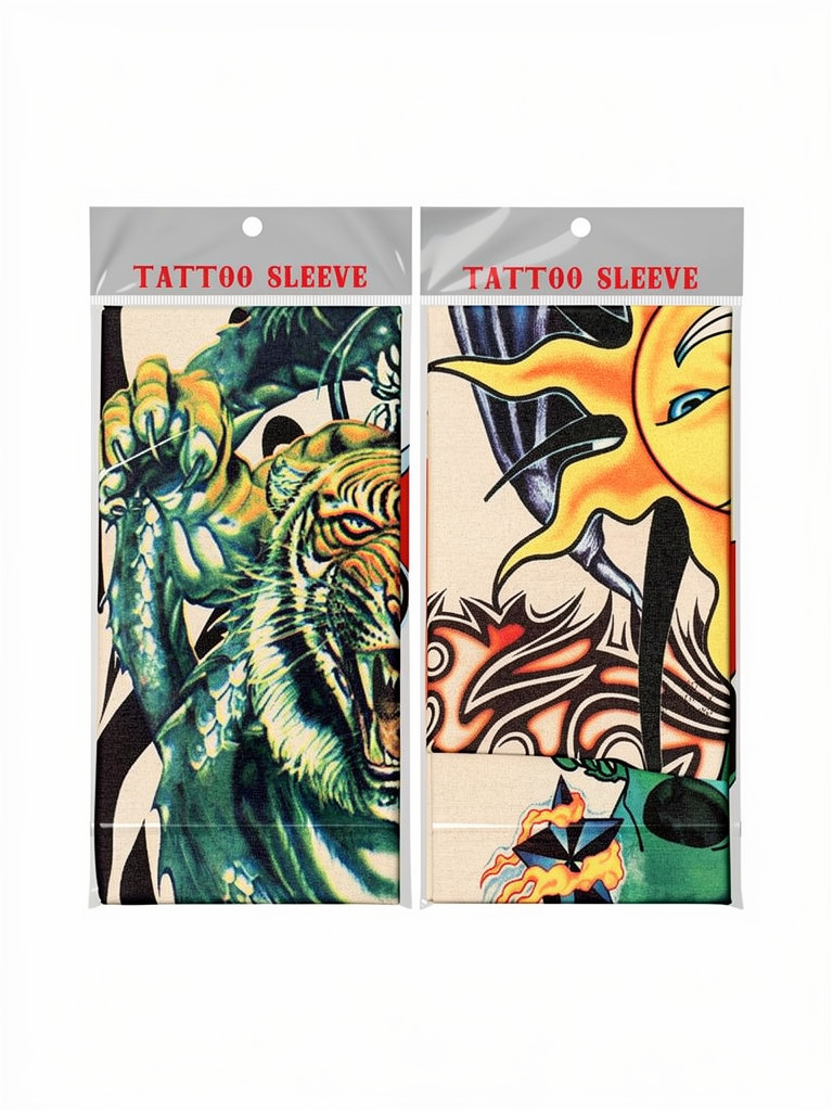 Detachment Tattoo Sleeves Sun Tiger