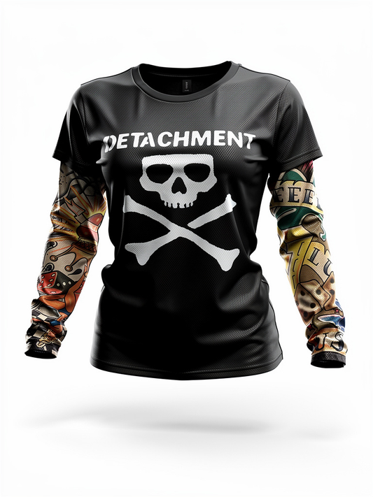 Detachment Ladies Shirt w/Tattoo Sleeves