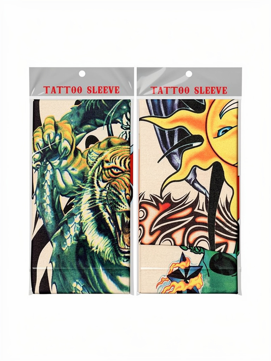 Detachment Tattoo Sleeves Sun Tiger